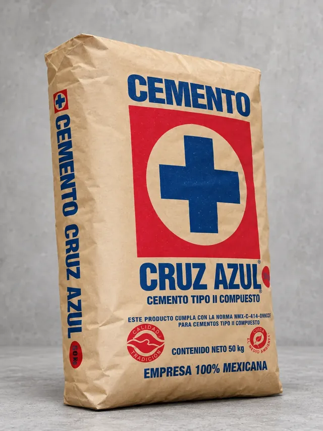 Bulto de cemento Cruz Azul 50 kg
